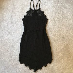 Free People lace mini dress